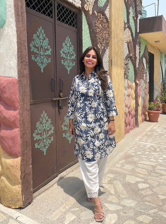 Amira linen kurta set